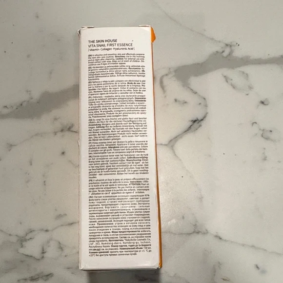 The Skin House Vita Snail First Essence Vitamin C Serum NWT - Picture 4 of 12